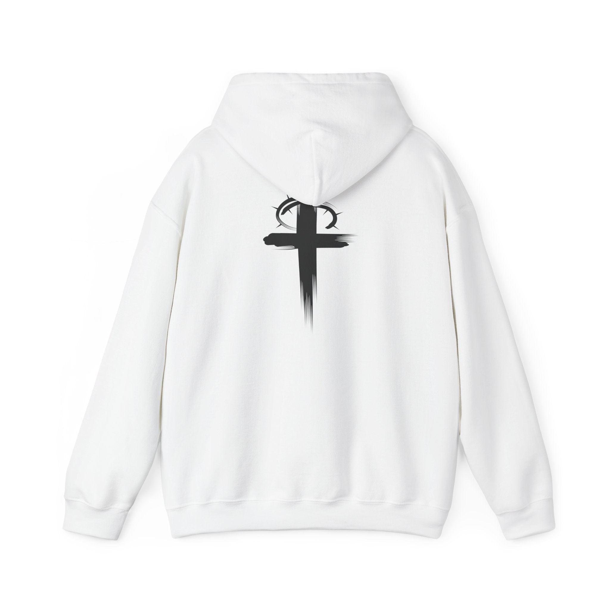 White Jesus is my Politics Hoodie Back Hood Down