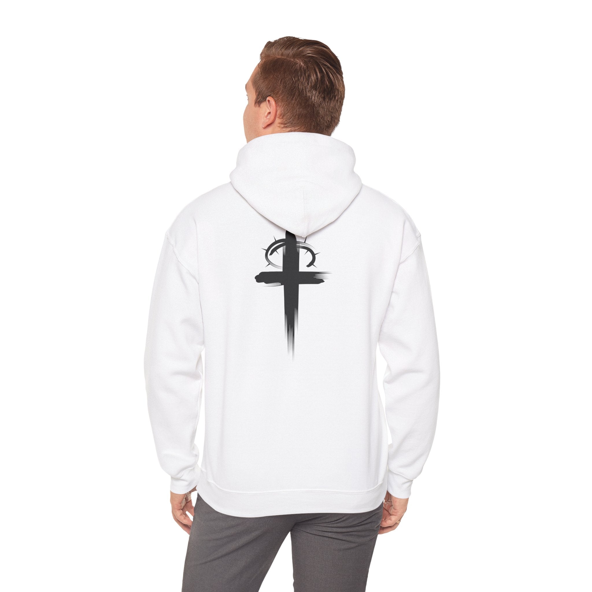 White Jesus is my Politics Hoodie Model Image