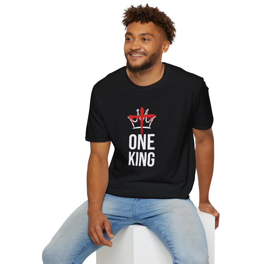 Black Christ is the One King Christian T-Shirt model 2