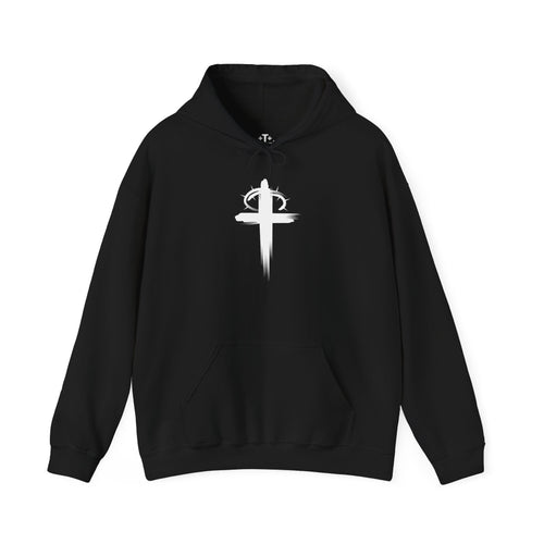 Black Crown of Thornes Christian Hoodie Main