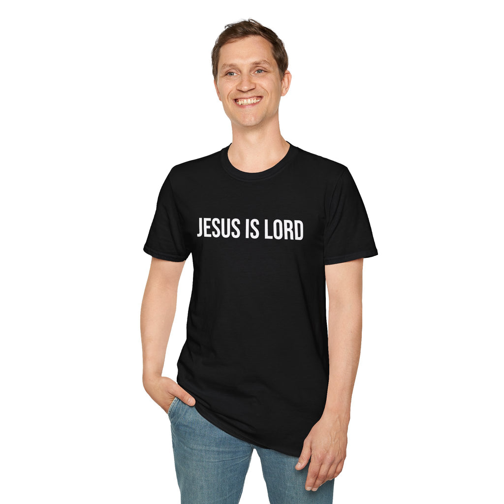 Black Jesus is Lord Christian T-Shirt model 3