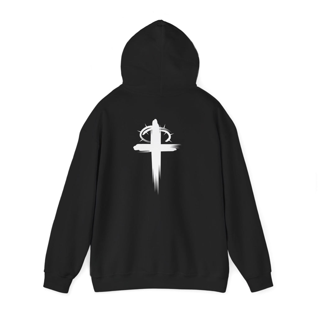 Black Jesus is my Politics Hoodie Back Hood Up