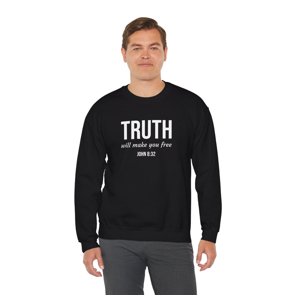 Black John 832 Christian Scripture Crewneck model 1