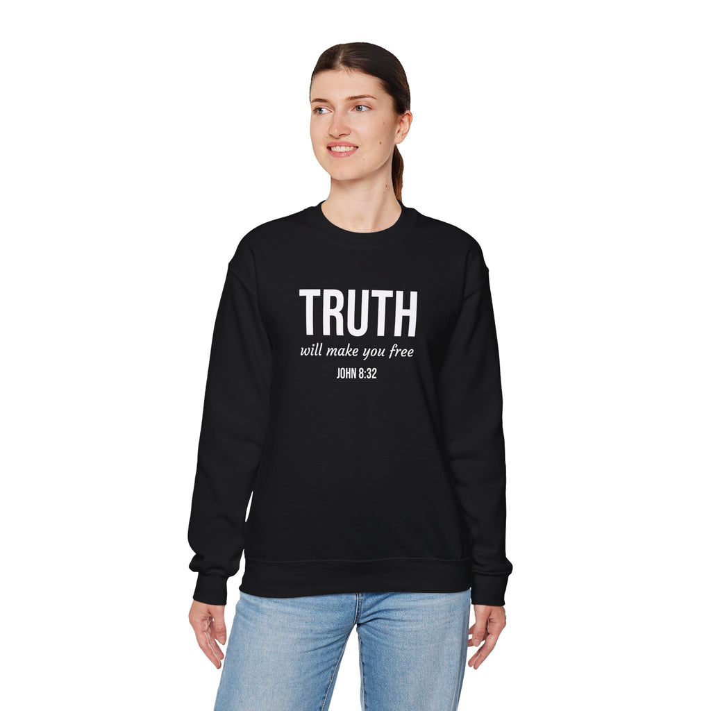 Black John 832 Christian Scripture Crewneck model 2