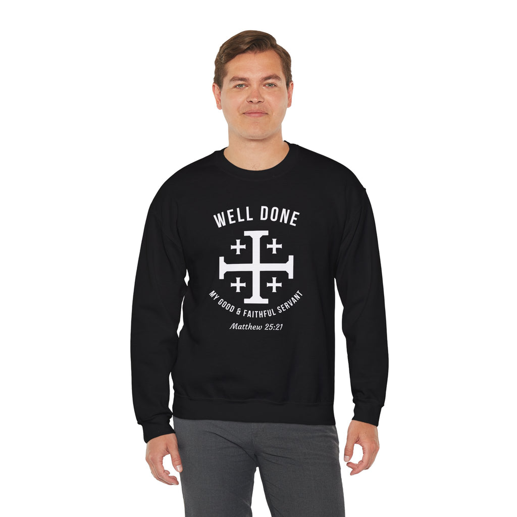 Black Matthew 2521 Christian Crewneck sweatshirt model 1