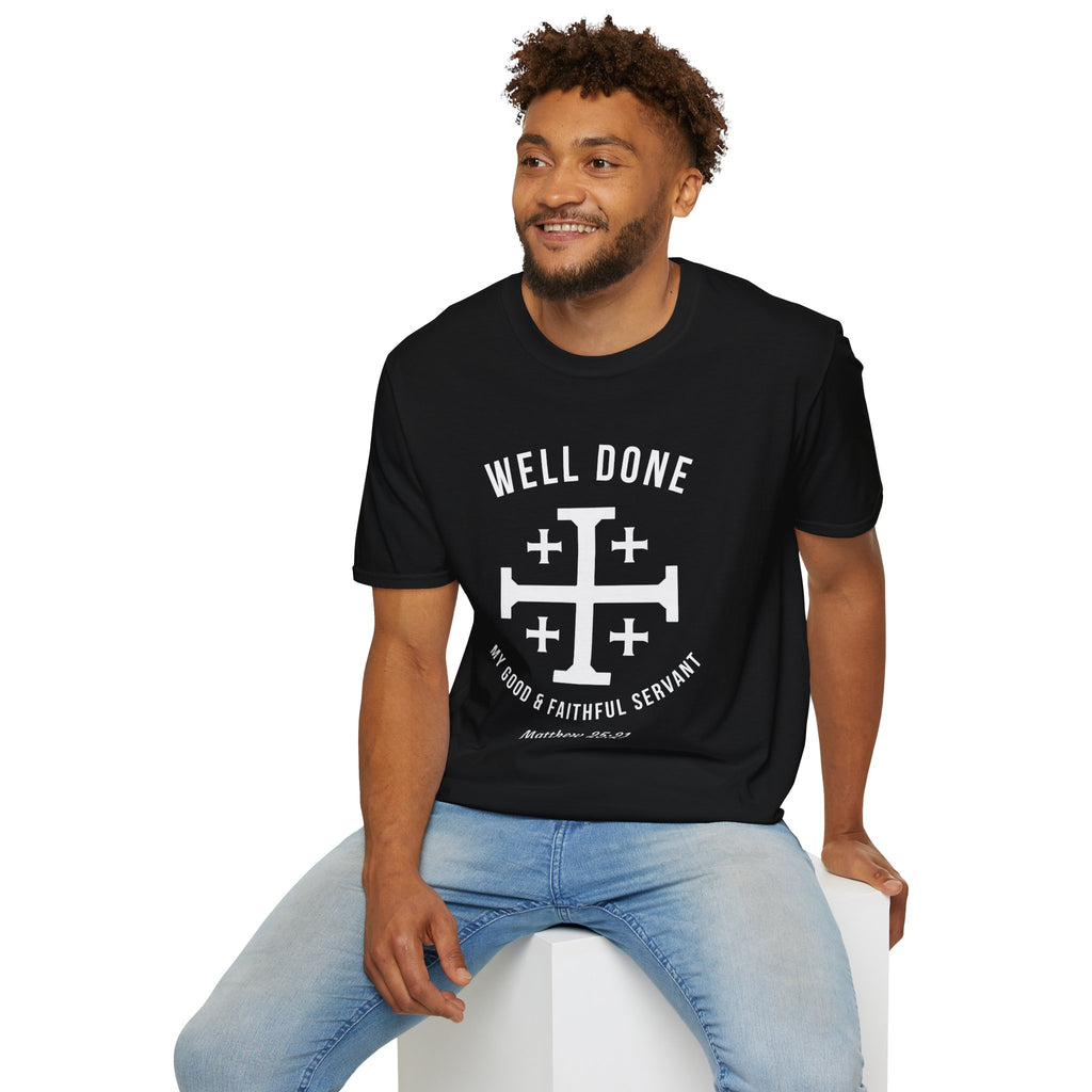 Black Matthew 2521 Christian T-Shirt model 2