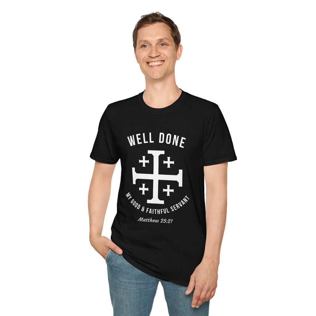 Black Matthew 2521 Christian T-Shirt model 3