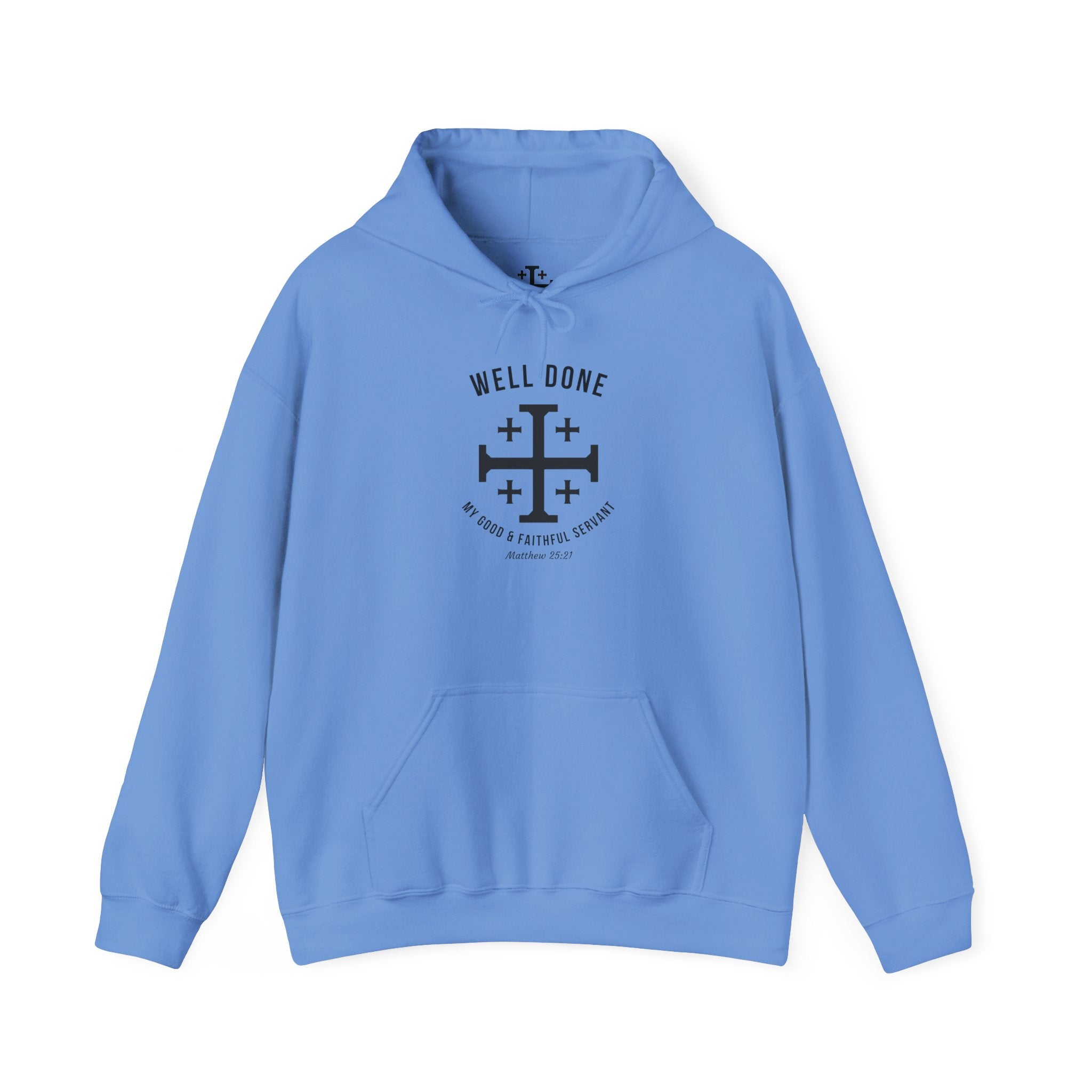 Carolina Blue Matthew 2521 Christian Hoodie Main