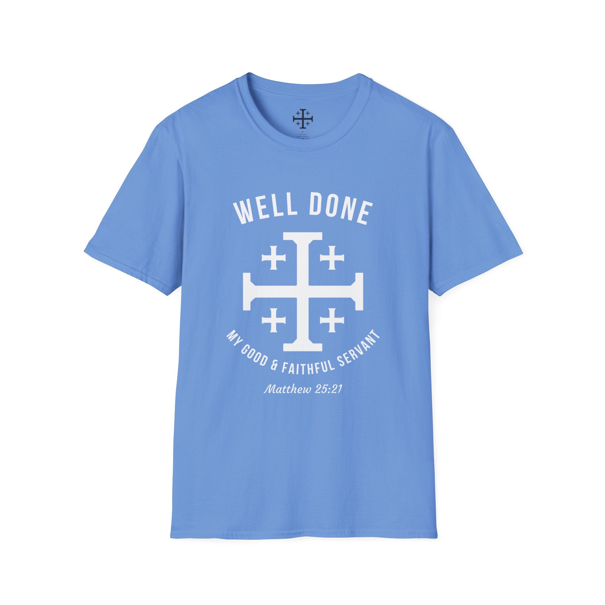 Carolina Blue Matthew 2521 Christian T-Shirt main