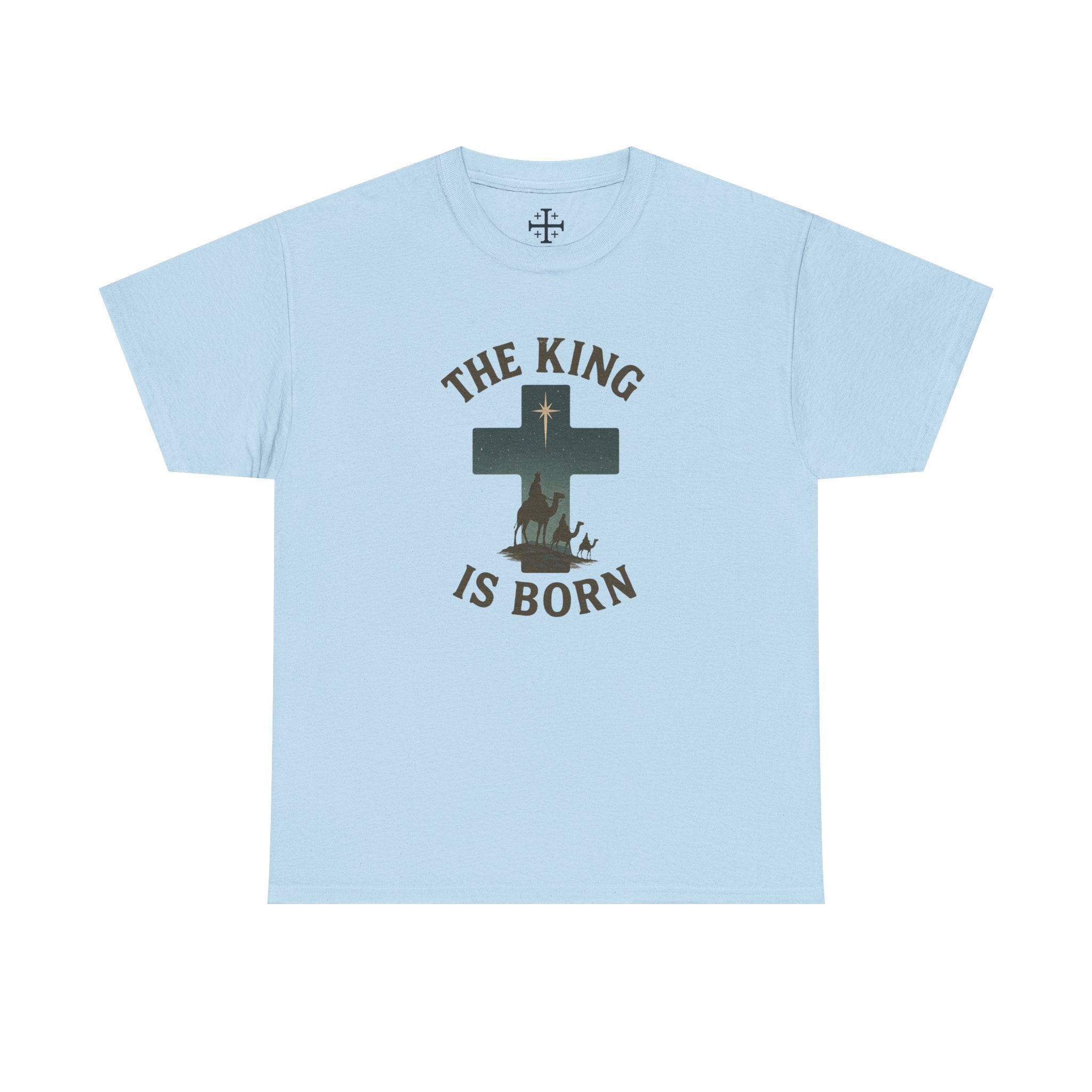 Light Blue King is Born Mens main