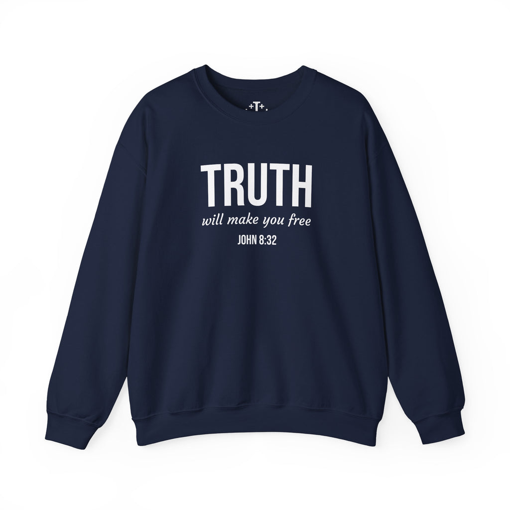 Navy John 832 Christian Scripture Crewneck main