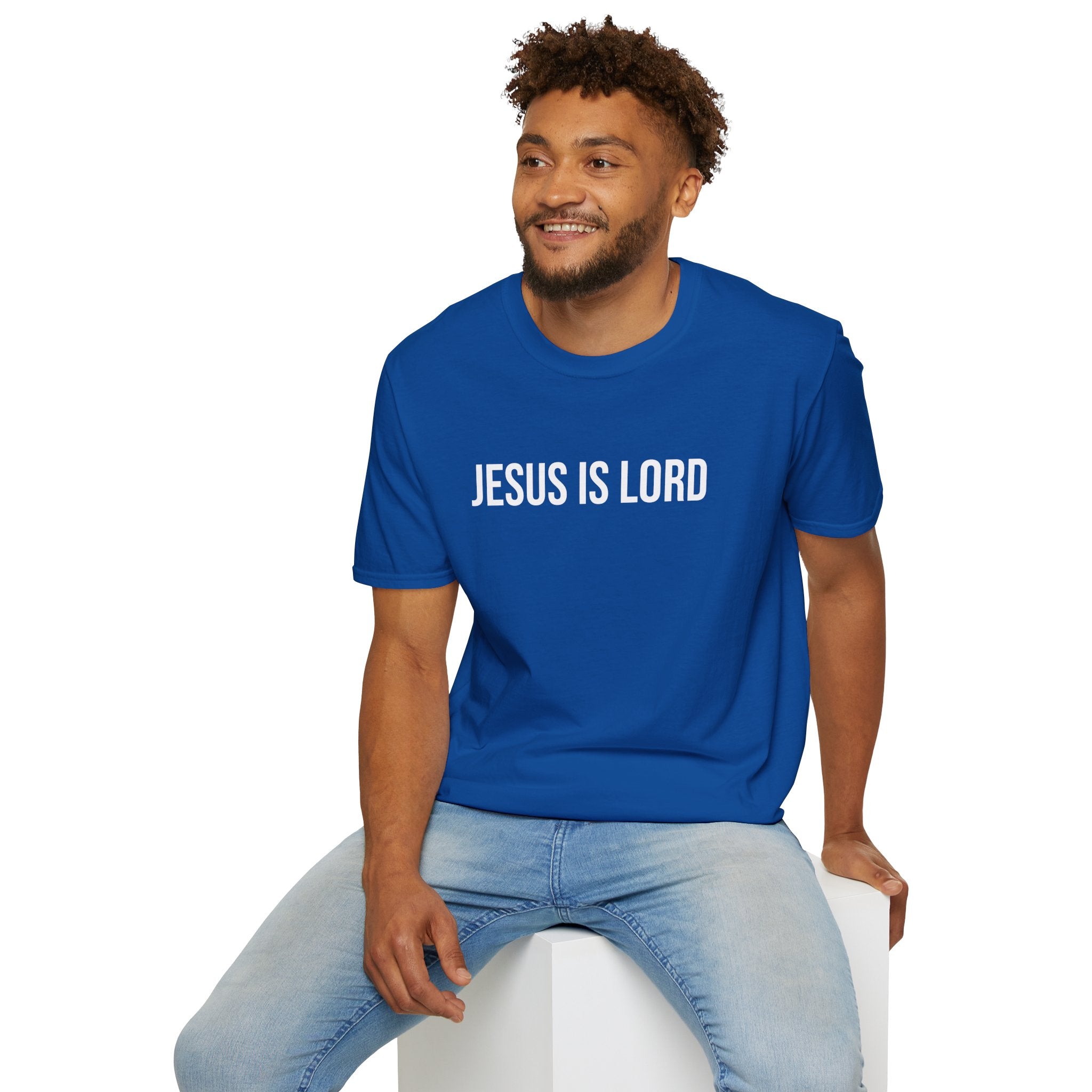 Royal Jesus is Lord Christian T-Shirt model 2
