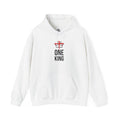 White Christian One King Hoodie Front