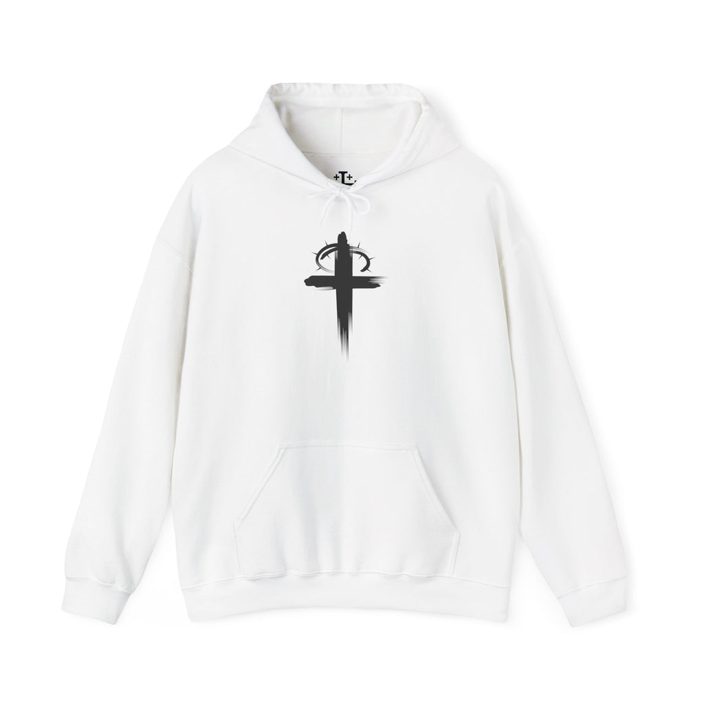 White Crown of Thornes Christian Hoodie Main
