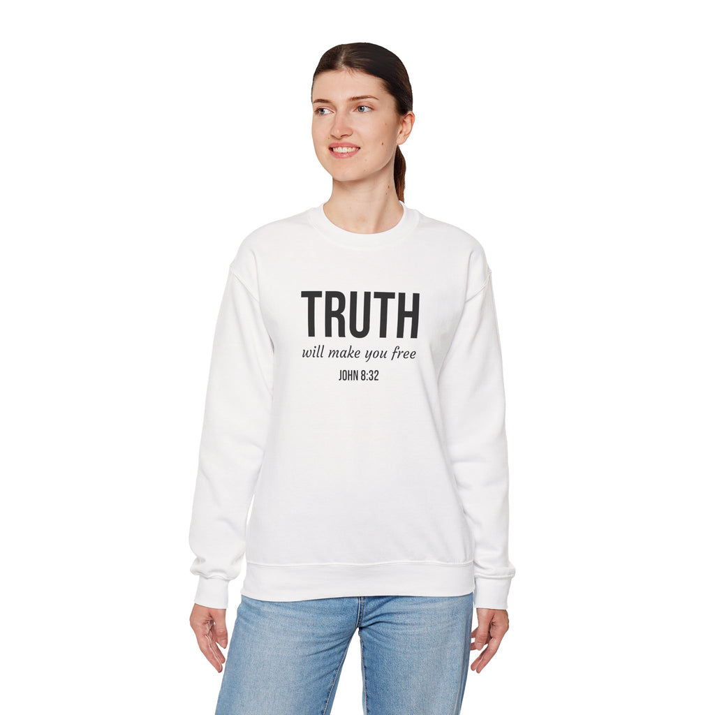 White John 832 Christian Scripture Crewneck model 2