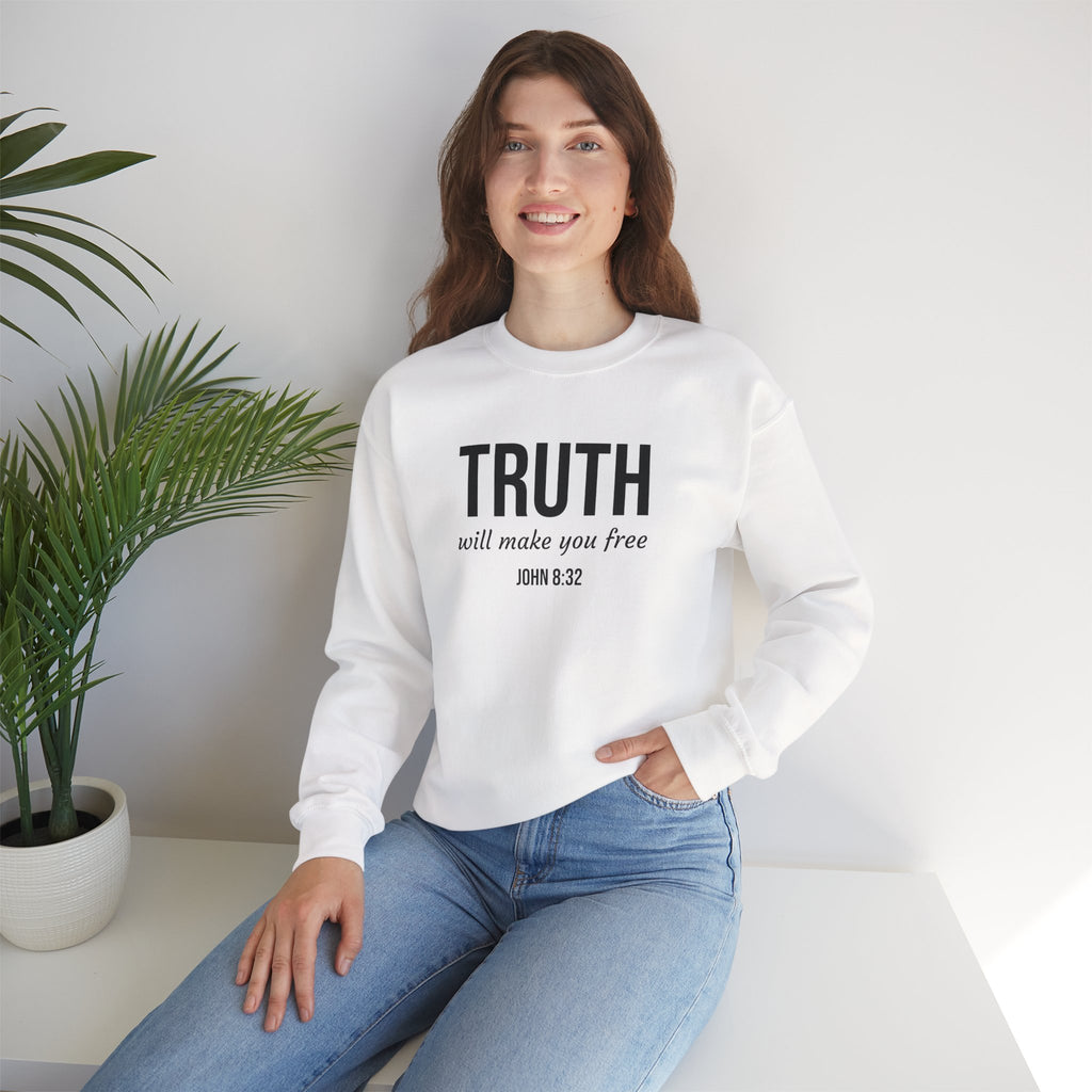 White John 832 Christian Scripture Crewneck model 3
