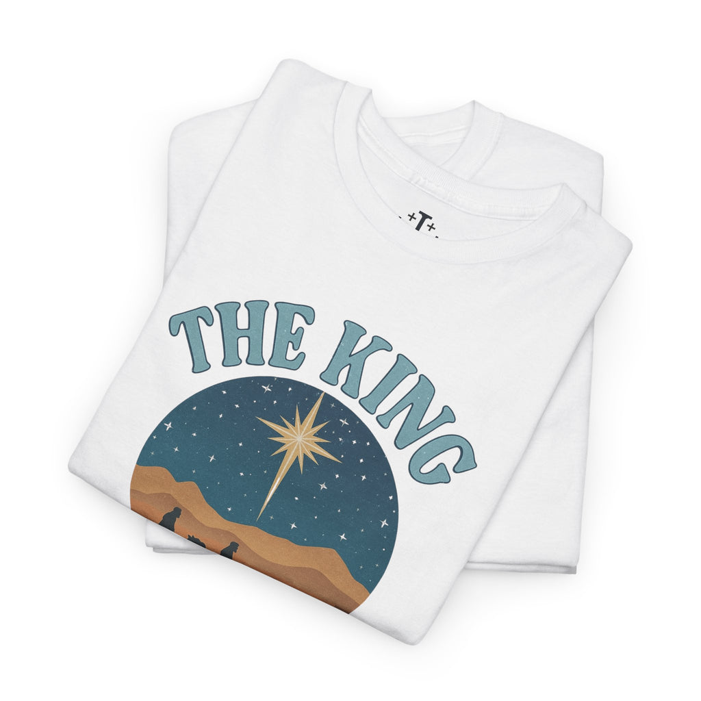 White King is born tshirt folded