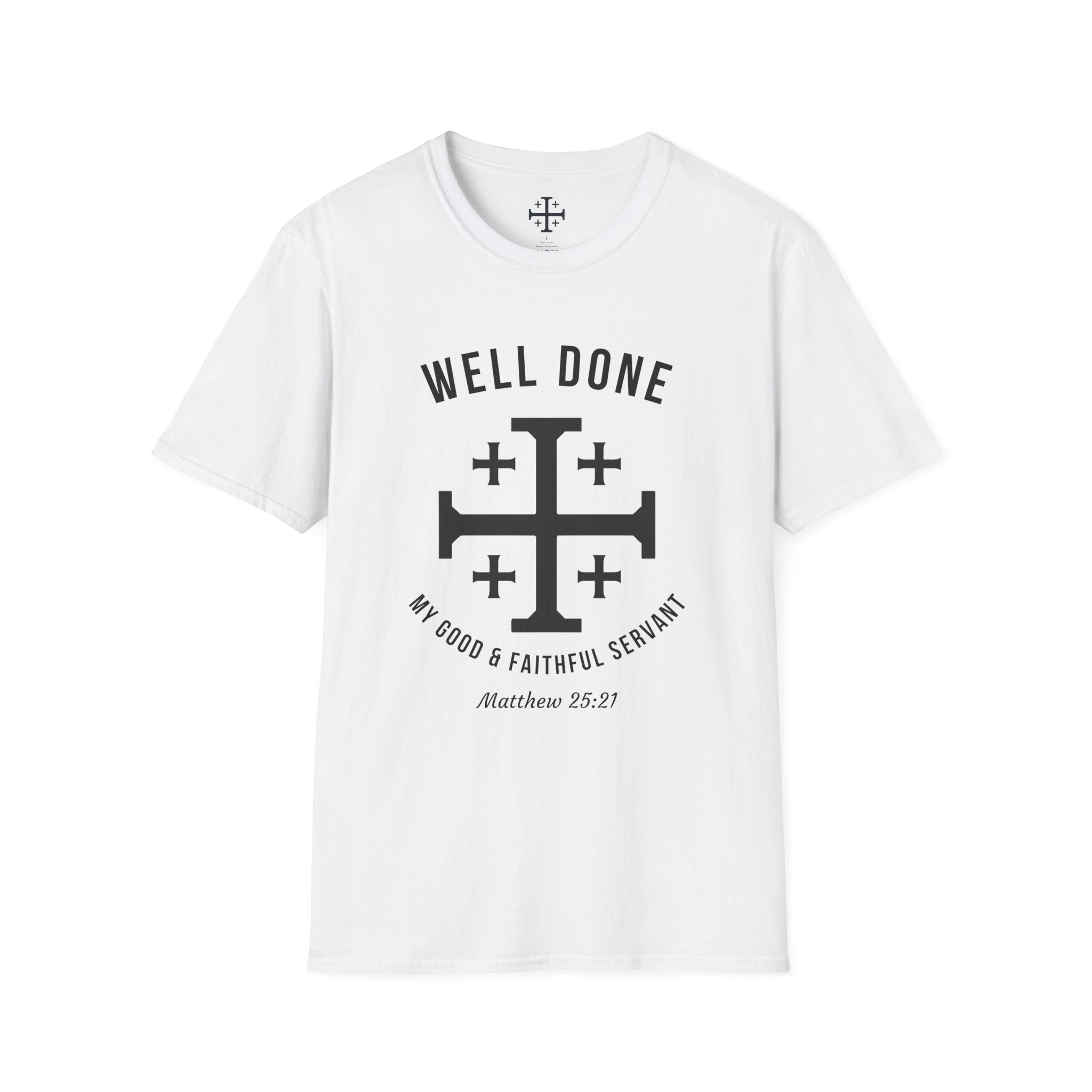 White Matthew 2521 Christian T-Shirt main